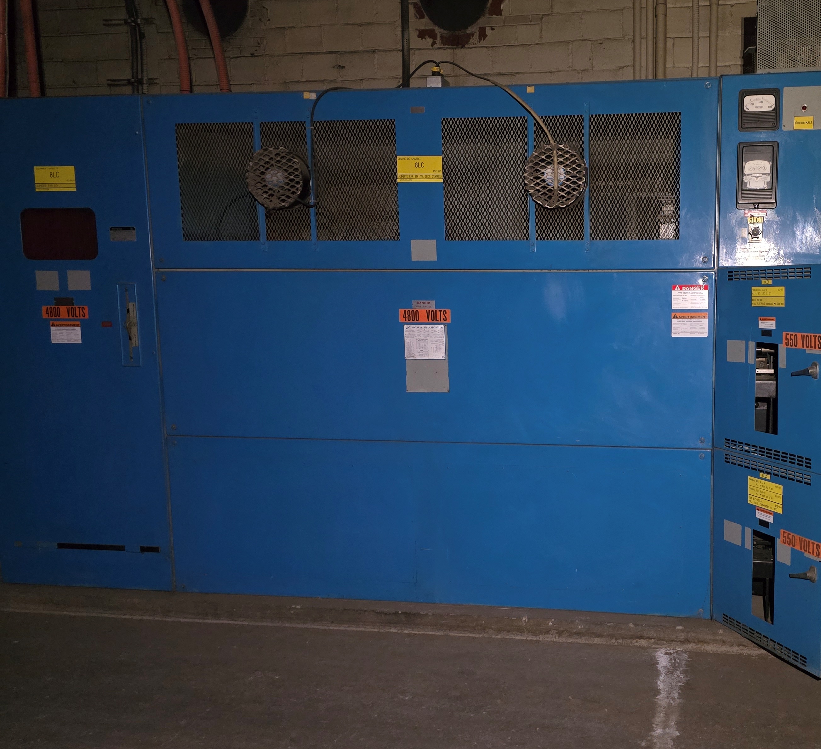 Skyway ANN 2000 kVA 3 Phase Transformer 4600/2300 V