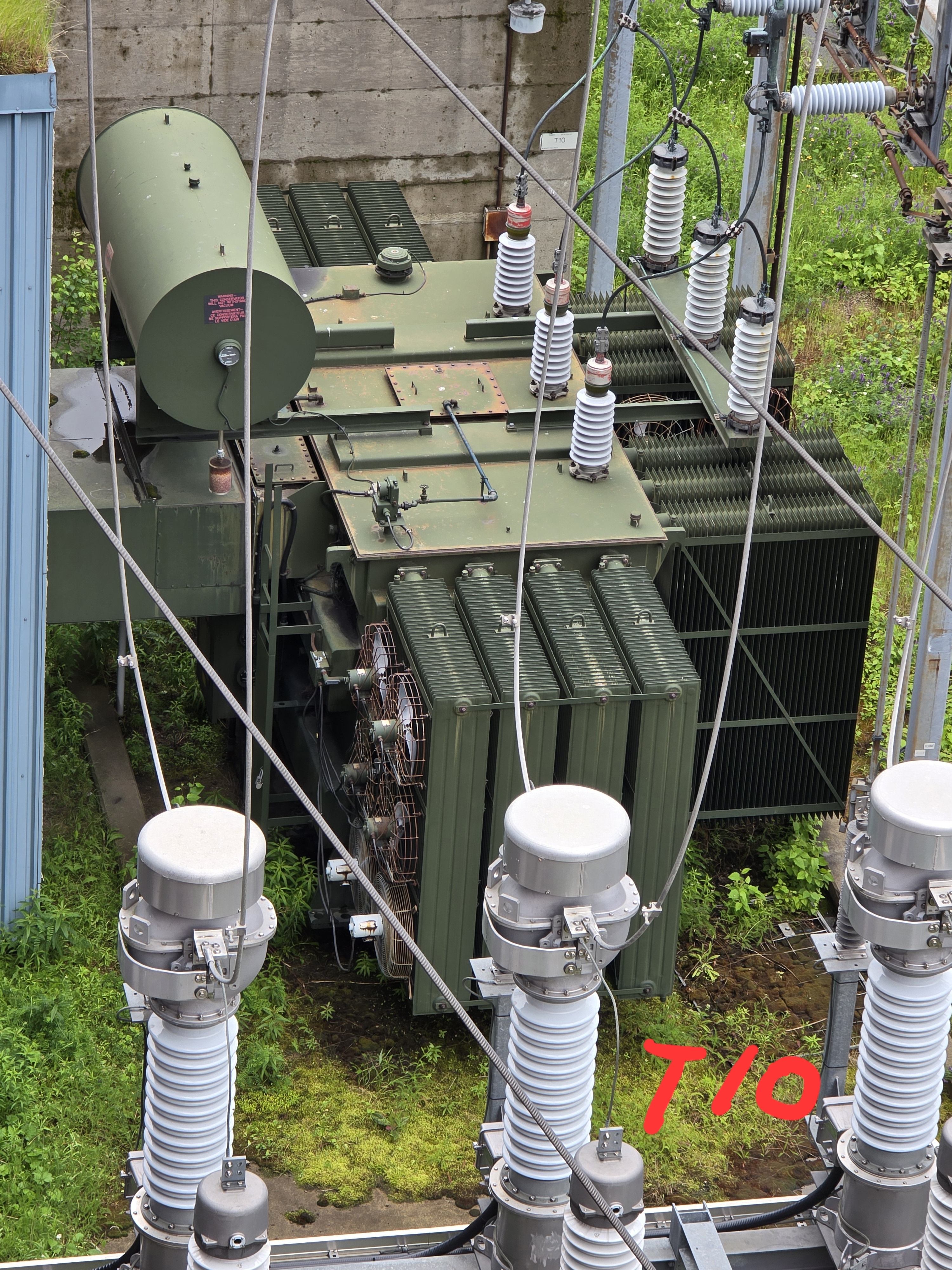 Ferranti-Packard 44112 Power Transformer 84 MVA 69000-13800 Y/7967 V 60 Hz